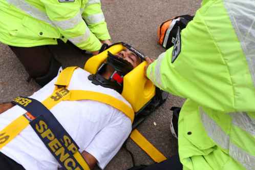 Spencer at Ambulance Launch
